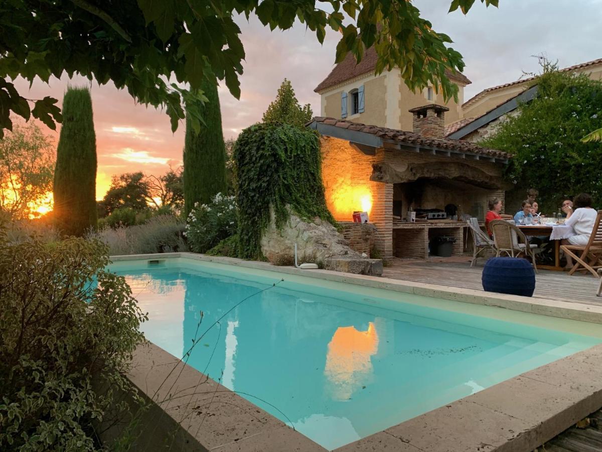 Bed and Breakfast Propriété Le Monneton Sainte-Christie Esterno foto