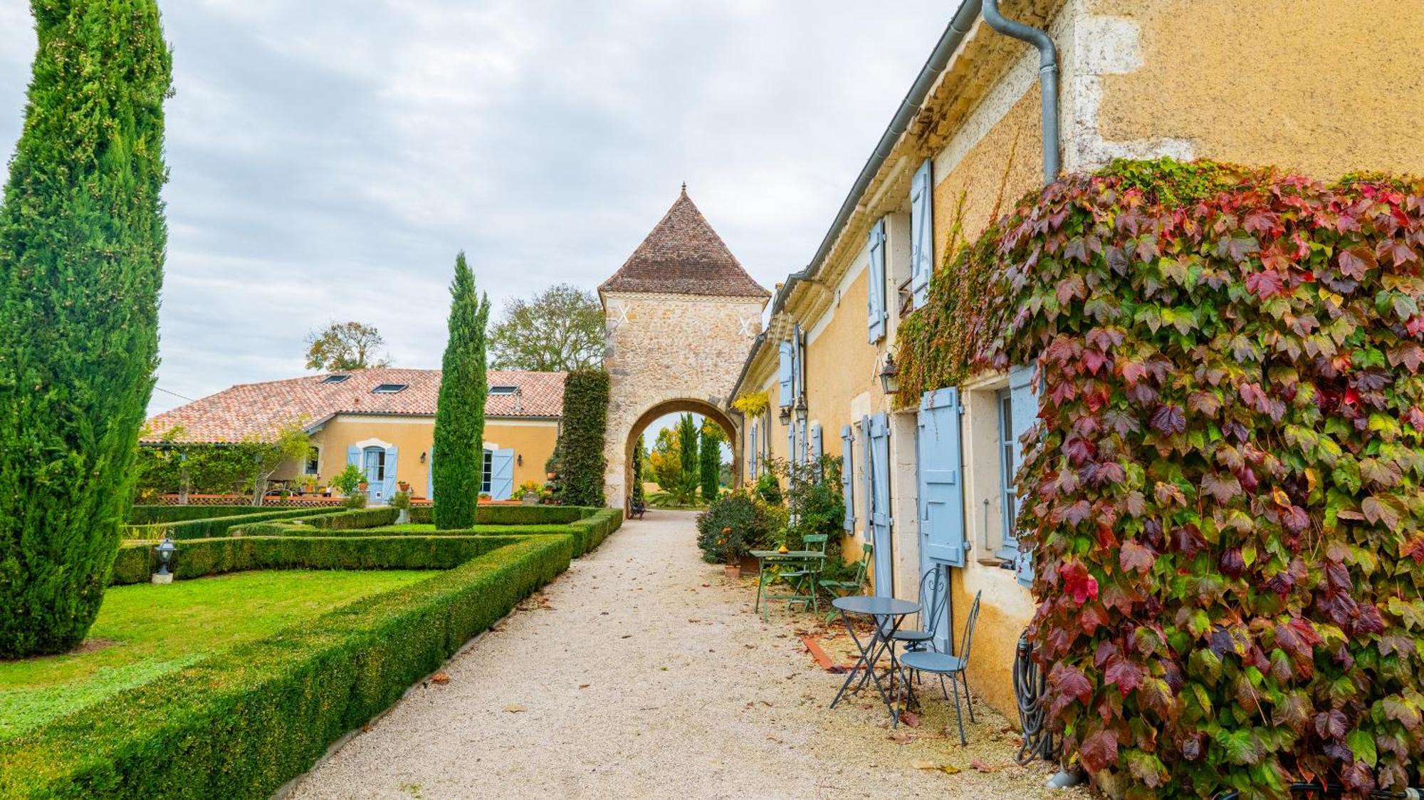 Bed and Breakfast Propriété Le Monneton Sainte-Christie Esterno foto