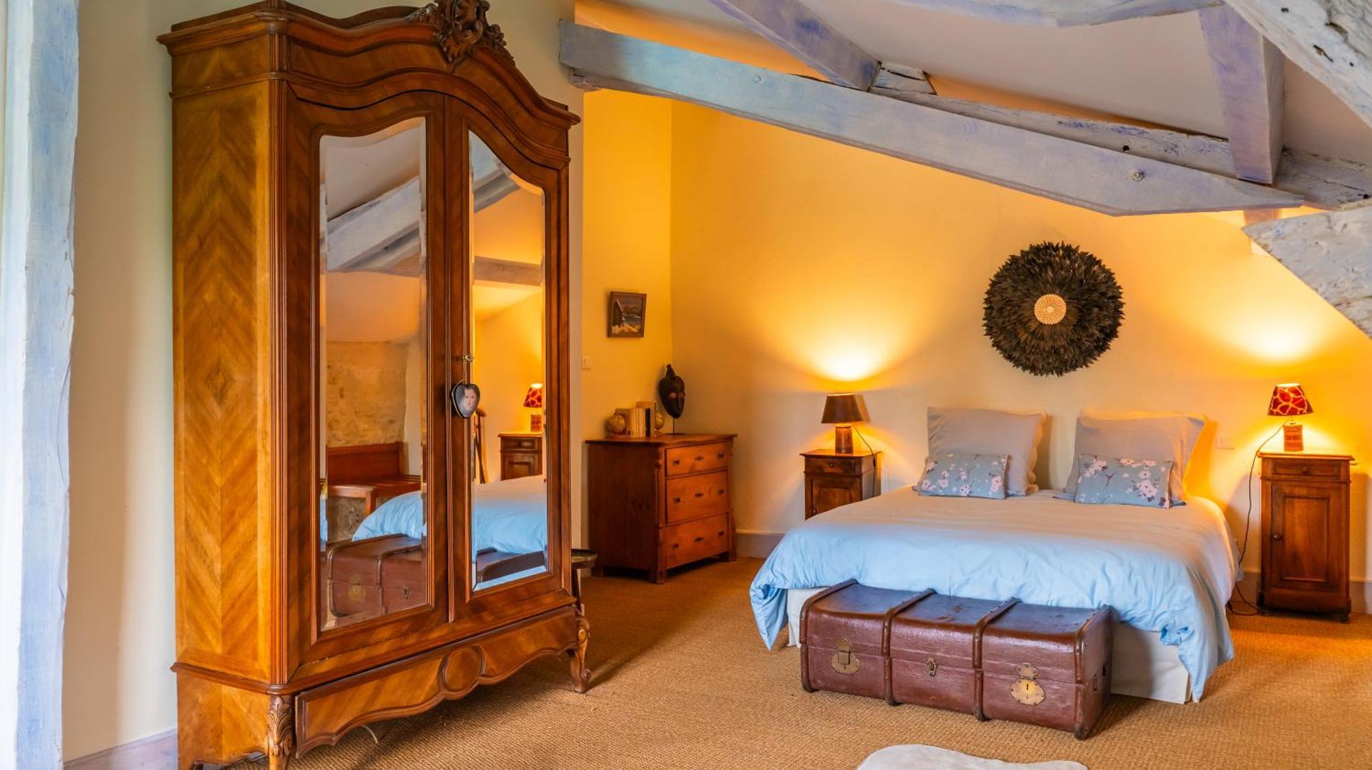 Bed and Breakfast Propriété Le Monneton Sainte-Christie Esterno foto
