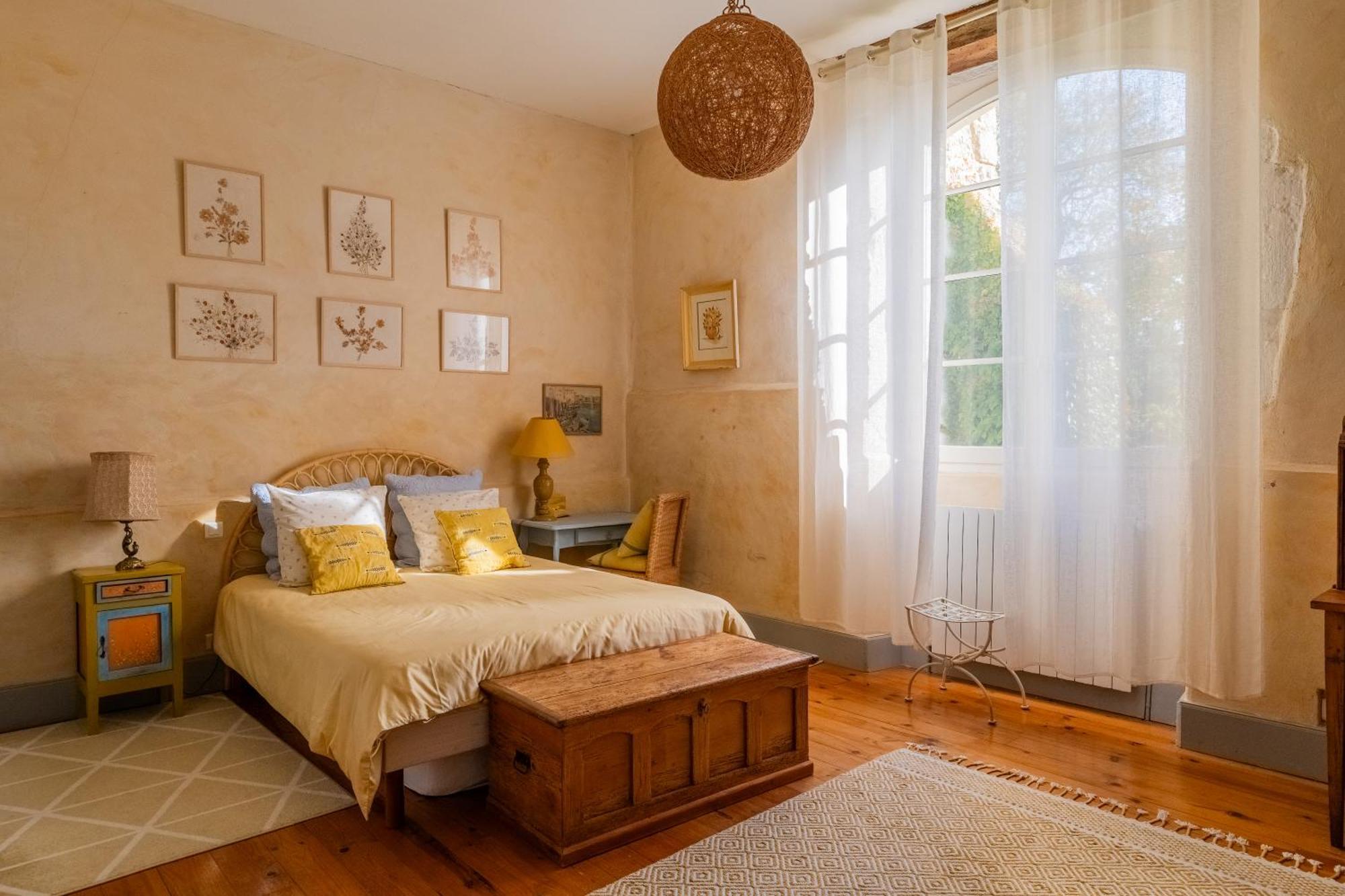 Bed and Breakfast Propriété Le Monneton Sainte-Christie Esterno foto